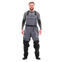 Вейдерсы мембранные QUAD PRO GRAY-BLACK