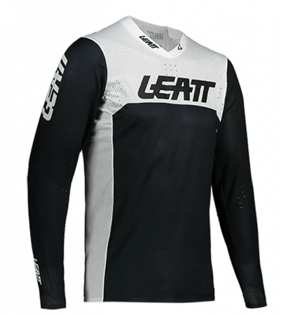 Джерси LEATT GPX 5.5 UltraWeld черно-белый