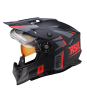 Шлем RSX Iceman H-331 Winter black red 1