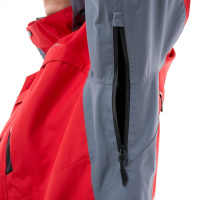 Мембранная куртка QUAD PRO Red - Grey 3