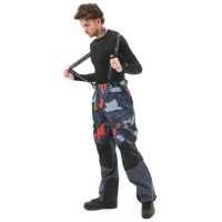 Мембранные брюки QUAD 2.0 Man Grey - Orange Camo 1