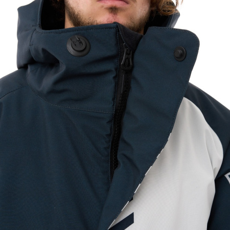 Плащ зимний RACE COAT Man Black - White 4