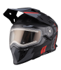 Шлем RSX Iceman H-331 Winter black red