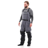 Вейдерсы мембранные QUAD PRO GRAY-BLACK2